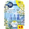 AMBI-PUR Ambi Pur Profumatore per Ambienti, 9 Ricariche per Diffurore Elettrico, Fragranza Brezza delle Dolomiti, Teconologia Elimina Odori, Fino a 90 Giorni di Profumo per Ricarica