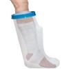 Tideshake - Copertura Impermeabile al 100% per la Doccia, Protezione Riutilizzabile per Chirurgia delle Gambe e del Piede, Copertura in Ghisa per la Gamba