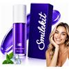 Viexpand 1Pezzi 30ml Dentifricio Viola Per Sbiancamento Denti, V34 Correzione Del Colore Dei Denti Dentifricio, Modera non Stimolante, Freschezza E Rinfresca Alito Per Rimuove Le Macchie Dai Dentie
