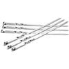 IMEEA - Spiedini di Kabob brasiliani extra lunghi 55,1 cm, lama piatta larga in metallo per barbecue, spiedini in acciaio inox, per spiedini di shish kebob, set di 6