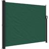 KGFHERENB Tenda laterale estensibile, verde scuro, 170 x 300 cm, protezione dagli sguardi indiscreti per balcone, terrazza e giardino, tenda avvolgibile con robusto telaio in alluminio