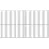Denmay Griglia in acciaio inox da 41,5 x 70,5 cm, per barbecue a gas Burnhard Big FRED, griglia per Taino Platinum 4+2, Taino Black 4+2, per Enders Chicago 4, Tepro 3662, pezzi di ricambio in acciaio