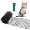 AHAQU Tappetino per gatti con punte, 4 m x 30 cm, in plastica, anti-graffio, per cani, volpi, gatti, con punte, tappetino repellente per gatti, per giardino, recinzione