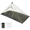 EFUTURETIME Zanzariera da Campeggio 220 × 120 × 100 cm Verde
