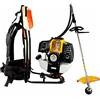 jhonsorr germany design Decespugliatore a Scoppio 52cc 2T a Spalla a Zaino Spalleggiato Giardino Giardinaggio Ergonomico + Dischi e Testina