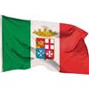PHENO FLAGS Bandiera dell'Italia Marina, 90 x 150 cm, resistente alle intemperie, con occhielli in metallo
