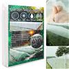 RunFar shop Rete di protezione dagli insetti, 3 m x 6 m, rete da giardino a maglia fine, rete per verdure, per piante e verdure, frutta, fiori, serra, per una protezione efficace contro i parassiti, gabbia per