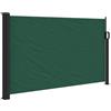 KGFHERENB Tenda da sole laterale estensibile, verde scuro, 117 x 300 cm, robusta protezione da sguardi indiscreti e dal vento, con telaio in acciaio, divisorio variabile per balcone, terrazza e