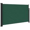 KGFHERENB Tenda laterale estensibile, verde scuro, 120 x 600 cm, doppia tenda laterale paravento, protezione da sguardi indiscreti, terrazza, balcone, giardino, divisorio estensibile, in acciaio e