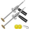 Generic Tagliatubi interno per tubi in PVC, taglierina interna per tubi con manico, profondità di taglio regolabile per tubi in PVC da 3,8 cm a 20 cm, strumento idraulico in acciaio inossidabile da 17,8 cm (2