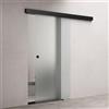 doporro Porta Scorrevole in Vetro per Interni 77,5x215 cm con Soft-Close