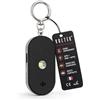 VOLTEK SENTINEL Allarme Personale Anti aggressione Donna 130 dB, SOS Persona Anziana & Senior con SMS e GPS Automatico, Pulsante di Emergenza, Localizzazione Bambino, Senza App iOS Android S7+, USB-C
