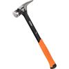 PICARD Martello da carpentiere AluTec® No. 1095 | Martello professionale | Testa ibrida in acciaio e alluminio | Hammer ergonomico ad alte prestazioni | Innovazione e comfort
