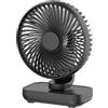 Joneytech Mini ventilatore USB, ventilatore da tavolo alimentato a batteria da 4000 mAh e 4 velocità, ventilatore da tavolo potente e silenzioso per ufficio, camera da letto ed esterni