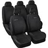 MOTOS Coprisedili Copri Sedile Auto per Ford C-Max 2003-2010 con Sistema Airbag Attivo, Materiale a Tre Strati, Look Elegante, Personalizzazione Perfetta, Applicazione Versatile per Automobilisti e Co
