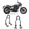 WinNet Coppia 2 Cavalletti alza moto compatibili con Kawasaki Eliminator 500 anteriore e posteriore alza ruota gomma cerchi cerchioni per alzare davanti e dietro