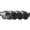 RIDEX 402B1075 Set d'assale Kit pastiglie freni Anteriore Compatibilità con FIAT 500 312
