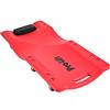 Pro-Lift Mechanic Plastic Creeper 36 Inch - Blow Molded Ergonomic HDPE Body with Padded Headrest - 300 Lbs Capacity Red