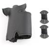 Generico Copri Volante Per Mercedes Per Benz Classe C W202 Classe CL C140 Classe E W210 W124 Classe S W140 1991-2002 Sterzo In Pelle Artificiale Copri Volante per Auto(Nero)