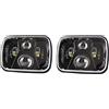 TOTMOX 2 pezzi Fari LED per auto 12V 110W impermeabili 5x7 6X7 pollici 6000K luci di marcia Compatibile con Jeep Cherokee XJ Compatibile con Wrangler YJ Compatibile con Ford Compatibile con GMC, nero