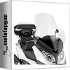 MOTOTOPGUN givi parabrezza trasparente d318st compatibile con honda sw-t 400-600 2009 2010 2011 2012 2013 2014 2015 2016 2017 MOTOTOPGUN