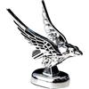 Generic Aquila per cofano auto - distintivo in metallo, ornamento animale | decalcomania decorativa simbolo falco per berlina, design auto sportiva, dettaglio auto classica, progetto di personalizzazione
