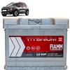 Generico Batteria 60Ah N compatibile con Citroen C3 aircross II 2017 +
