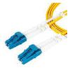 Startech.com Cavo in fibra ottica Startech.com duplex monomodale OS2 da LC a SC da 5m Giallo/Blu [SMLCSC-OS2-5M]