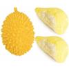 MXHBSTP 3 oggetti Durian, frutta per messa a fuoco e studio, tra cui 1 Durian intero e 2 pezzi