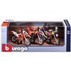 Burago KIT MOTO ROSSO BULL KTM FACTORY RACING 1:18 BBURAGO 18-51113