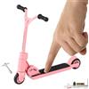 Generico Monopattino Da Ditos | Monopattino Professionale Con Testa A Y | Skateboard In Miniatura Giocattoli Scorrevoli Fidget | Giocattolo Da Tavolo Pieghevole Per Esercizi Con La Punta Delle Dita (Rosa)