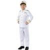 Funidelia | Costume da capitano della marina per bambino Capitano della nave & Marinaretto - Costume per bambini e accessori per Feste, Carnevale e Halloween - Taglia 5-6 anni