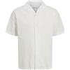 Jack & Jones Jjebreeze Resort - Maglietta SS Camicia a Maniche Corte Uomo (Pacco da 1)