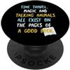 Whyitsme Design Lettura divertente Dire, Amante del libro, Lettore PopSockets PopGrip Adesivo