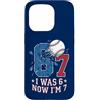 Boys Seventh Birthday Sports Meme Ts Custodia per iPhone 15 Pro 6 7 Baseball I was 6 Now I'm 7 boy settimo 7th Birthday