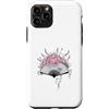 Estetica Moda Floreale Custodia per iPhone 11 Pro Peonia Ventaglio Lavanda Floreale Botanica