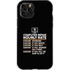 Tech Handyman Apparel Custodia per iPhone 11 Pro Riparazione computer Tariffa oraria Geek IT GUY Sysadmin