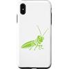 egalo della cavalletta dell'umorismo deg Custodia per iPhone XS Max Cavallette minimaliste simpatico insetto Piccola cavalletta