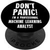 Data Science & AI T-Shirts & Gifts Analista di Machine Learning PopSockets PopGrip Adesivo