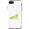egalo della cavalletta dell'umorismo deg Custodia per iPhone SE (2020) / 7/8 Cavallette minimaliste simpatico insetto Piccola cavalletta