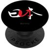 Kanji Nihon Fashion (Japan) nihon, giappone, giapponese, kanji, carattere, parola PopSockets PopGrip Adesivo
