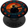 NorCal Historic Ironworker Pride Designs 415 San Francisco Bay Bridge Vintage Labour Silhouette PopSockets PopGrip Adesivo