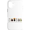 Funny Lab Dog Pet Owner Halloween Gifts Custodia per iPhone 16 Plus Labrador Retriever amante dei cani spettrale autunno Halloween grafica