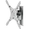 goobay Supporto TV Parete Camper 13-43 Pollici Girevole Bloccabile VESA 200x200 Fino a 15 kg Antivibrazioni - Basic TILT M - 71987