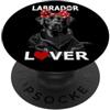 Raf THE ARTIST Designs Black Labrador Retriever Amante Divertente Laboratorio Nero Cane Mamma Papà PopSockets PopGrip Adesivo