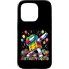 Master Builder Bday Gifts Custodia per iPhone 15 Pro Funny Birthday Squad Building Blocks Party Kids Boys Teens