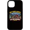 Eastern Dawn Trading Post Custodia per iPhone 13 Grana, ingranaggi e ghiaia Dalton Highway Alaska