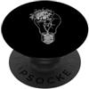 YO! Girasole Lampadina Cambiamento Climatico Ambiente Giornata Divertimento PopSockets PopGrip Adesivo