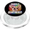 Amanti del Chihuahua e Umorismo Credi in Te Stesso con Ironia e Umorismo Canino PopSockets PopGrip per MagSafe