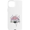 Estetica Moda Floreale Custodia per iPhone 15 Plus Peonia Ventaglio Lavanda Floreale Botanica